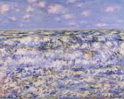 克劳德 莫奈 : Waves Breaking